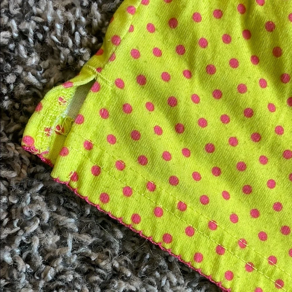 Carter's Girls Pajama Short Bottoms - Green, Yellow, Pink